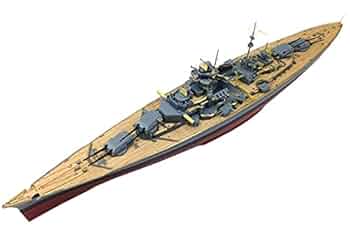 モンモデル 1/700 ドイツ海軍 戦艦 ビスマルク 色分け済みプラモデル MPS003 n5ksbvb ps003.jpg